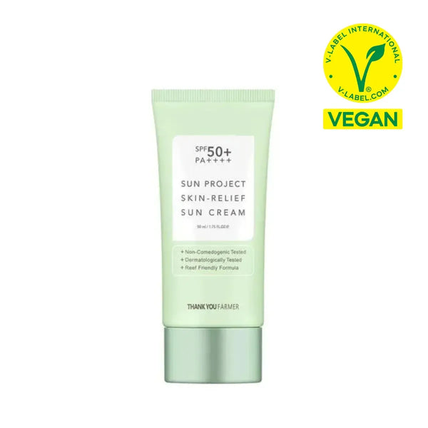 Thank You Farmer Sun Project Skin Relief Sun Cream SPF50+ 50ml