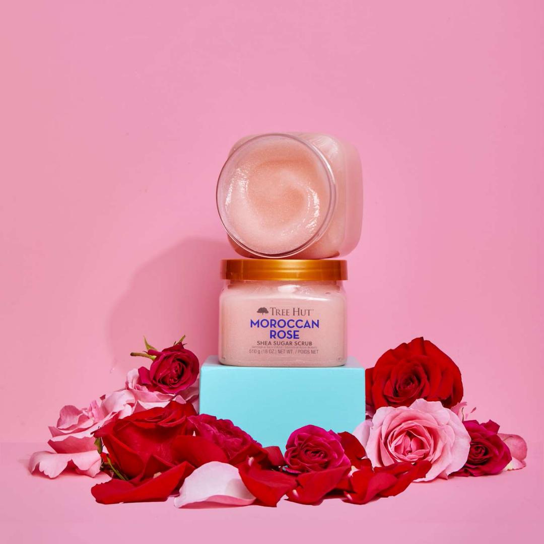 Tree Hut Moroccan Rose Shea Sugar Scrub 510gr