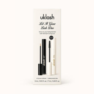 UK Lash Let It Grow Lash Black Gjafasett