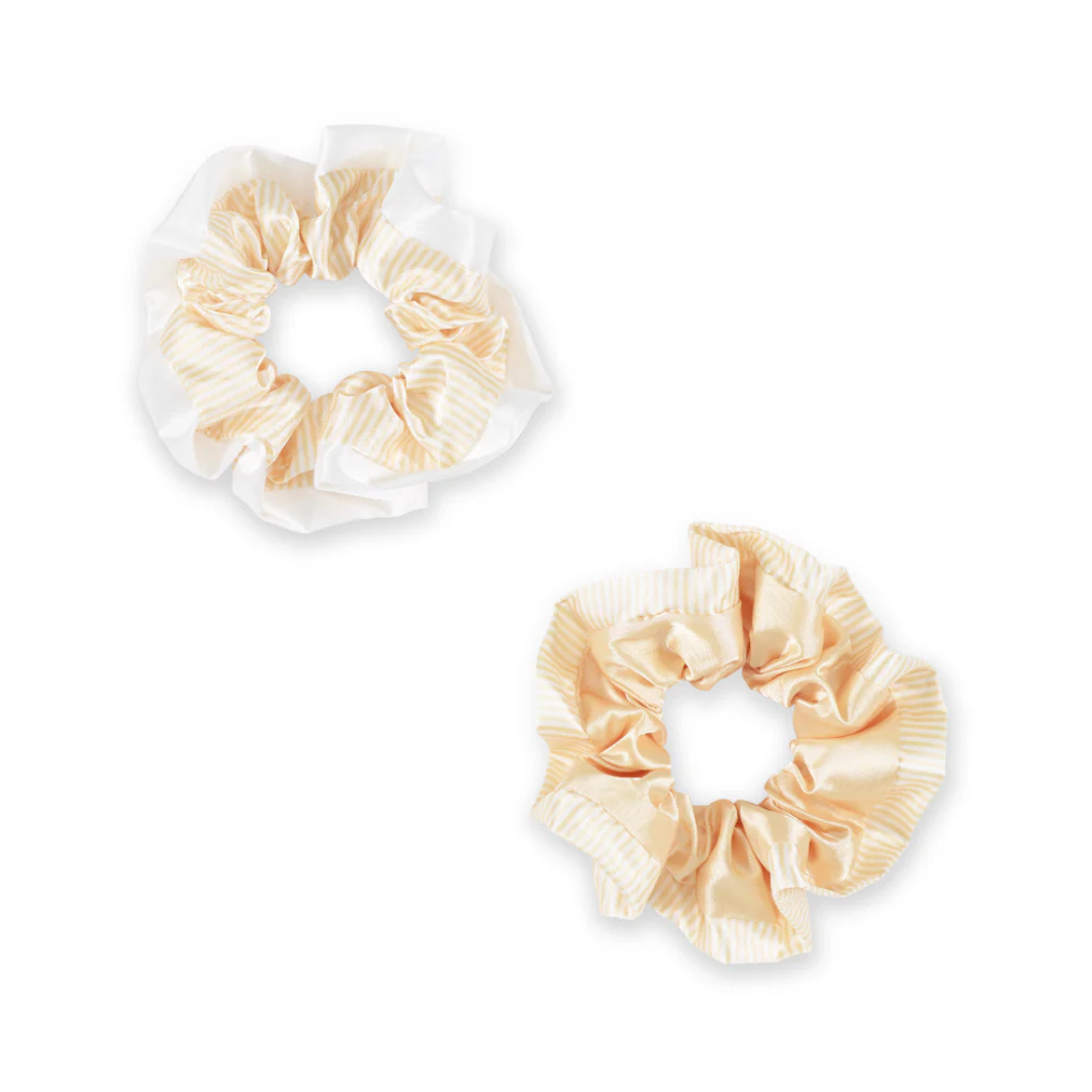 Silver Cloud Buttercup Satin Teygjur