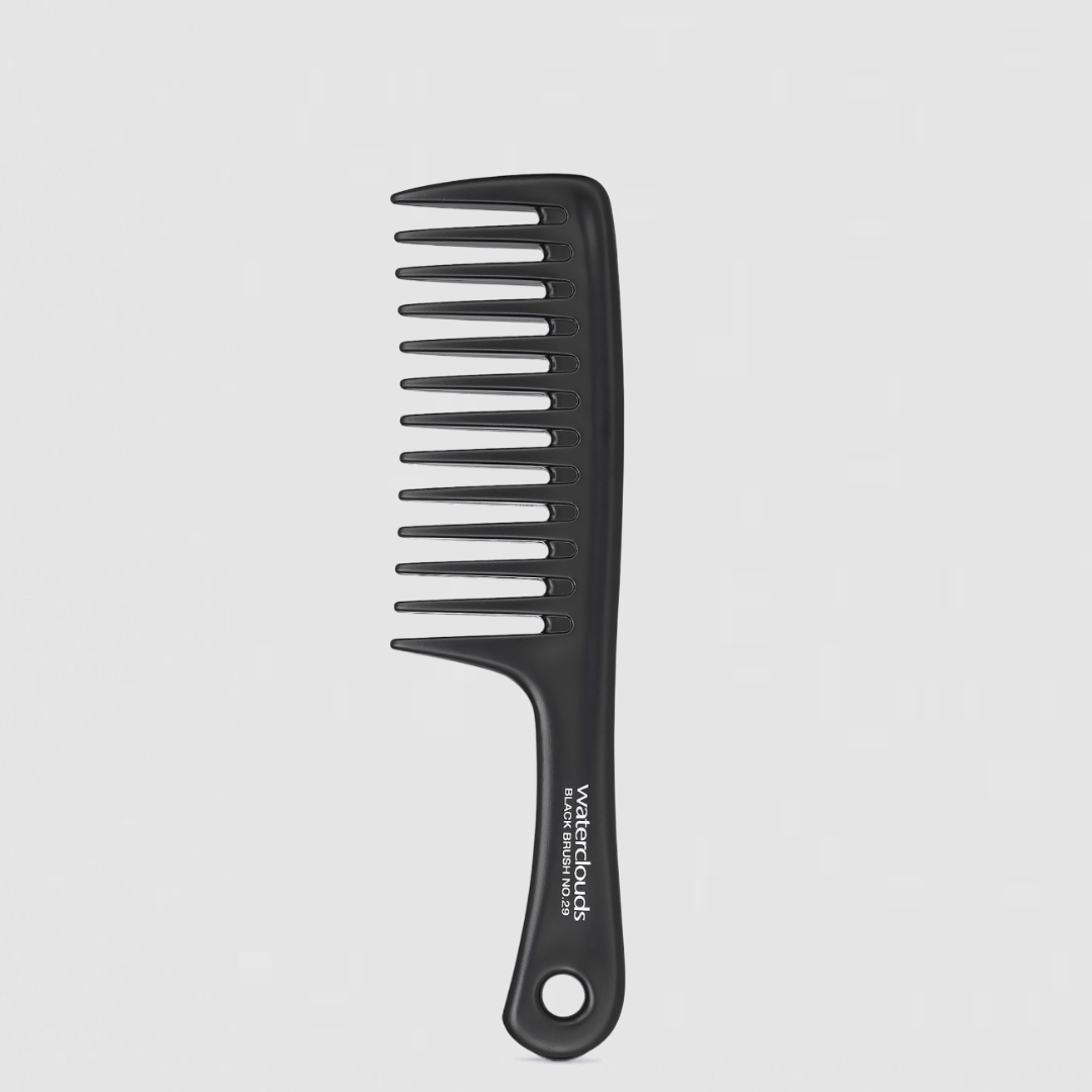 Waterclouds Black Brush 29 Detangling Comb
