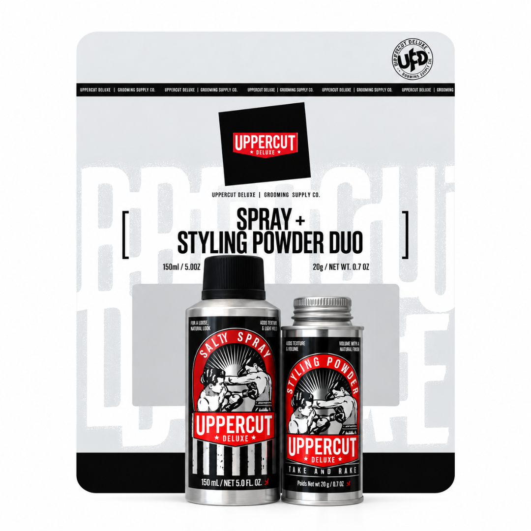 Uppercut Deluxe Salt Spray + Styling Powder Gjafasett