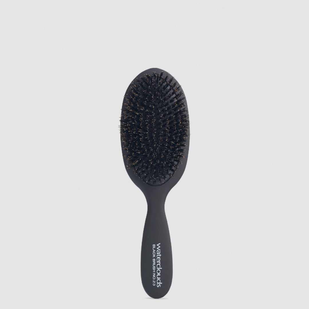 Waterclouds Black Brush 30 Boar Bristle and Nylon