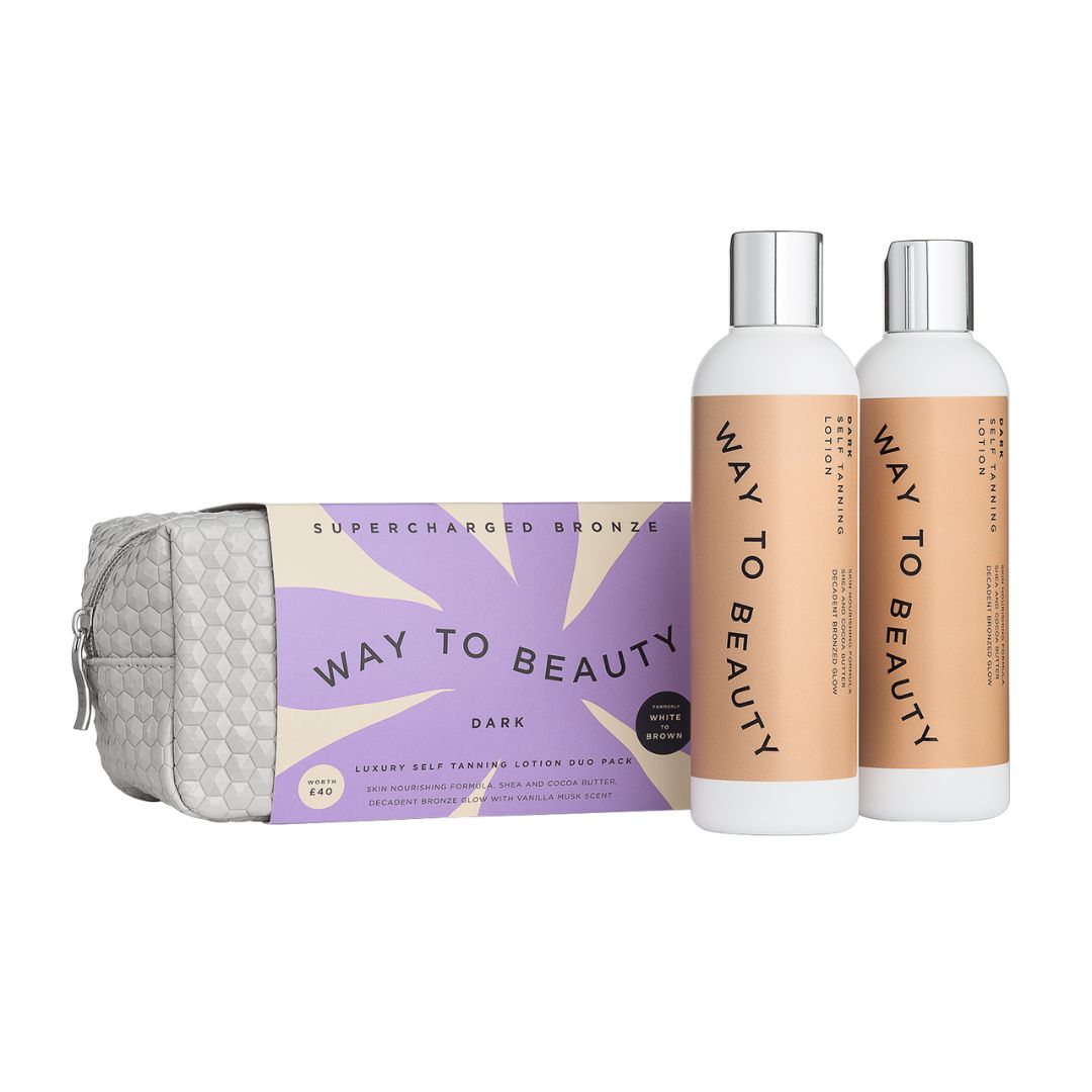 Way To Beauty Supercharged Bronze Dark Twin Pack