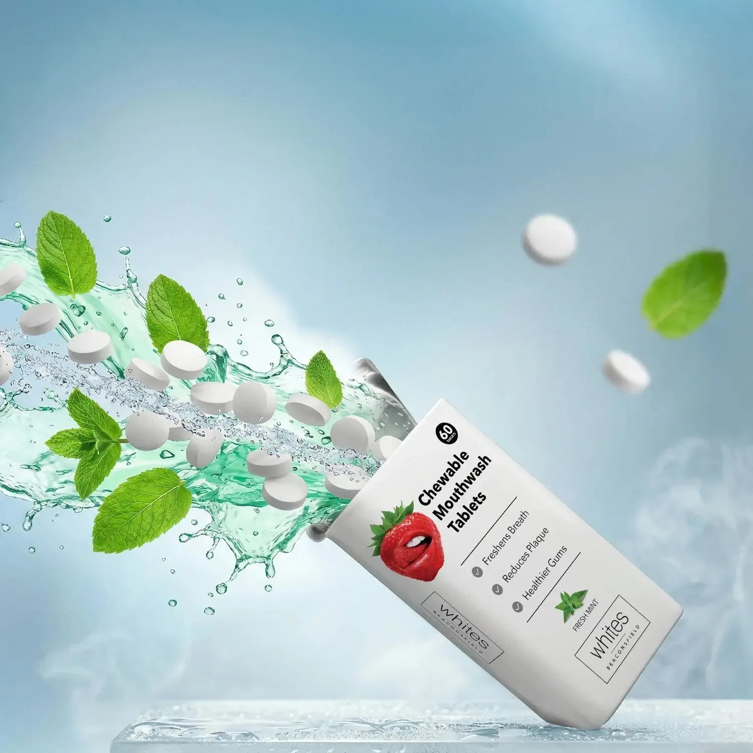 Whites Chewable Mouthwash Tablets