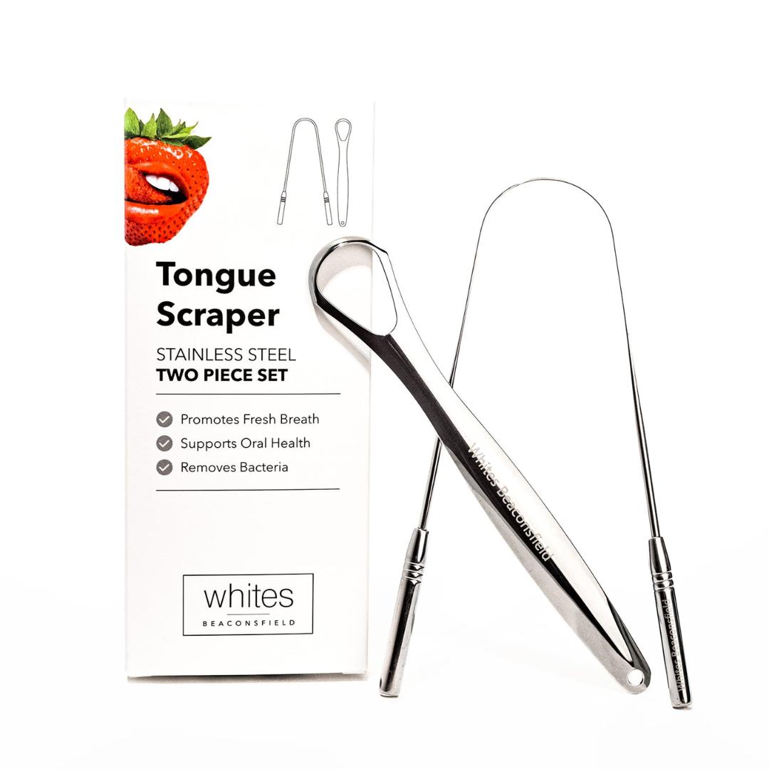 Whites Tongue Scraper
