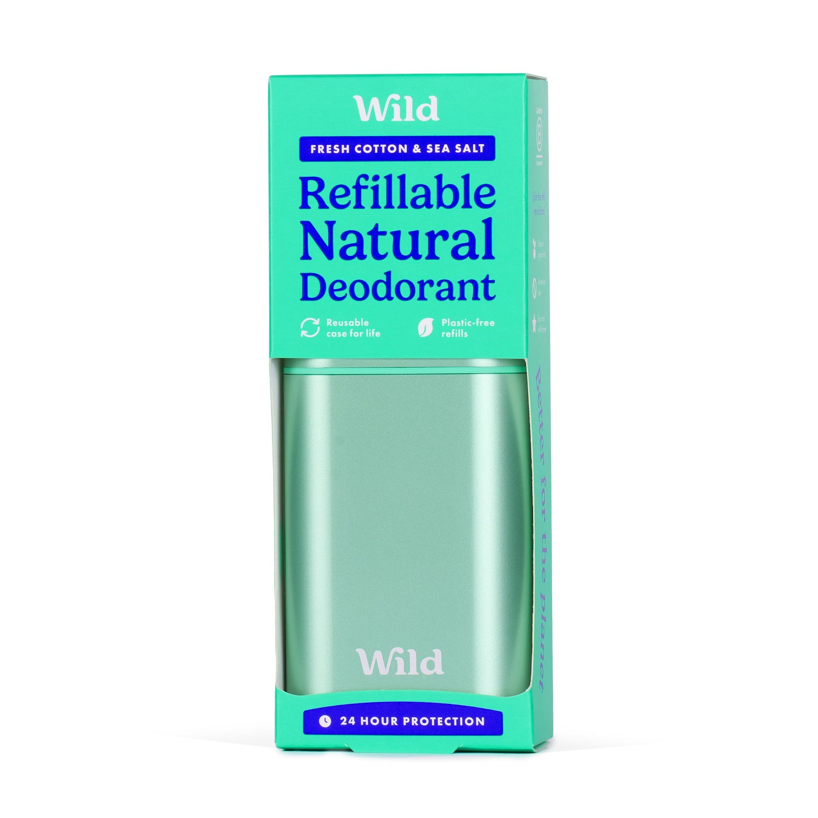 Wild Fresh Cotton And Sea Salt Deodorant