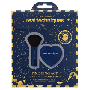 Real Techniques Finishing Act Sponge + Puff Gjafasett