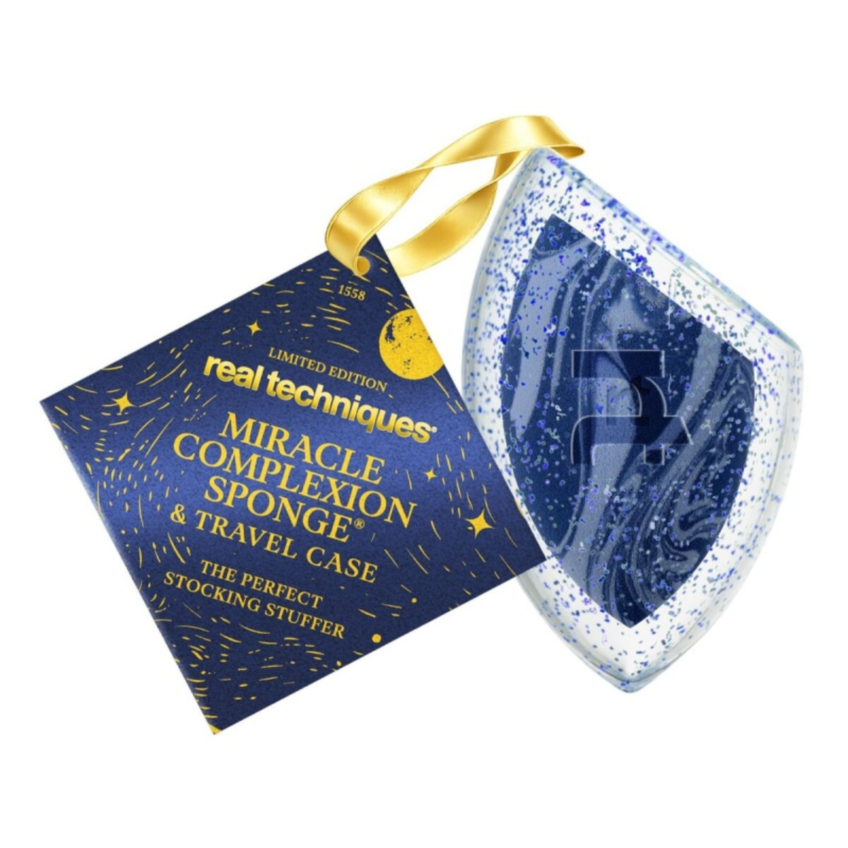 Real Techniques Miracle Complexion Sponge Ornament + Travel Case Gjafasett