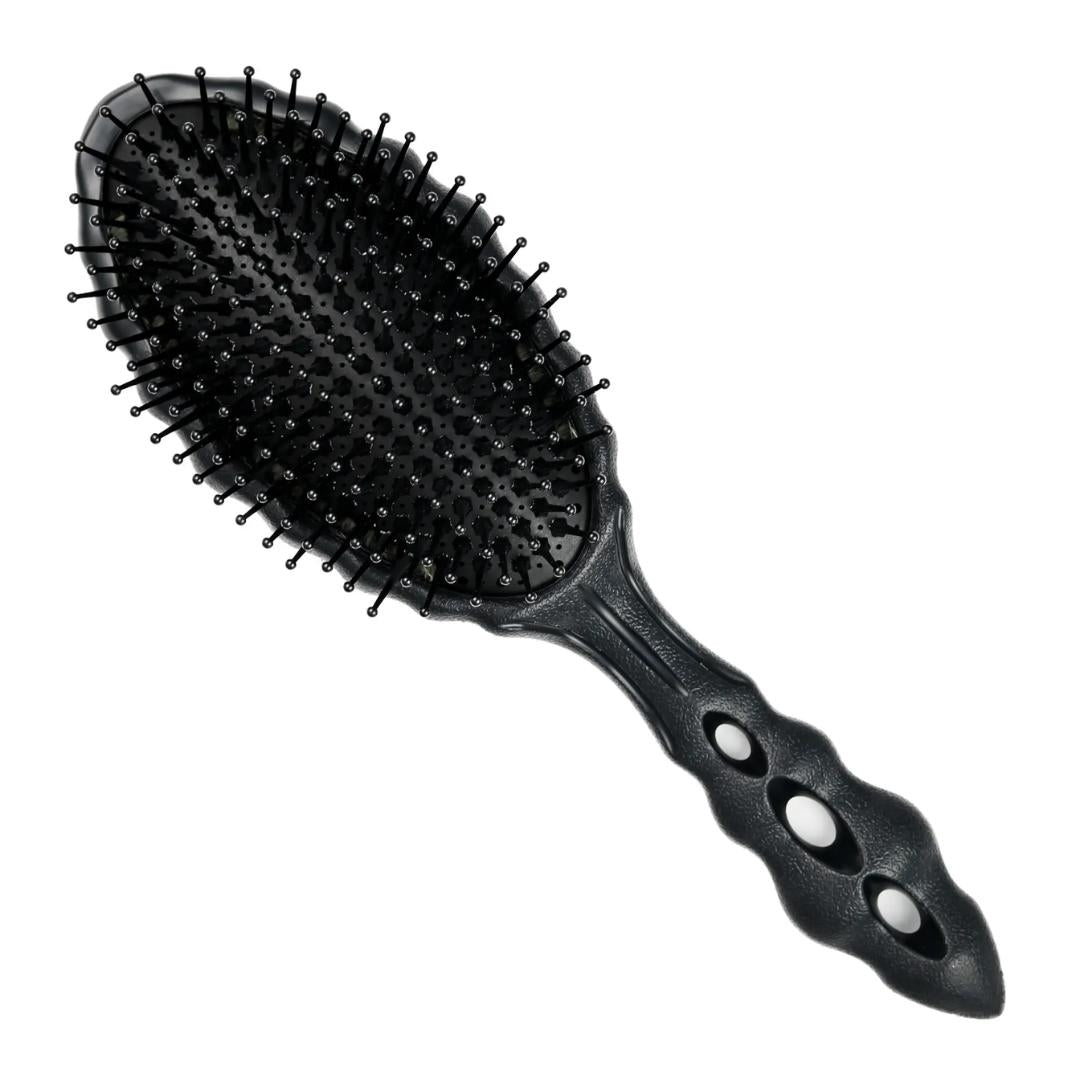 YS Park Luster Aerozaurus Paddle Cushion Eco Styler Brush Black