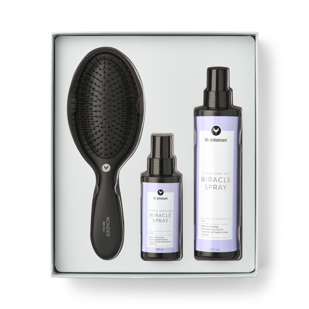 HH Simonsen Miracle Spray + Wonder Brush Gjafasett