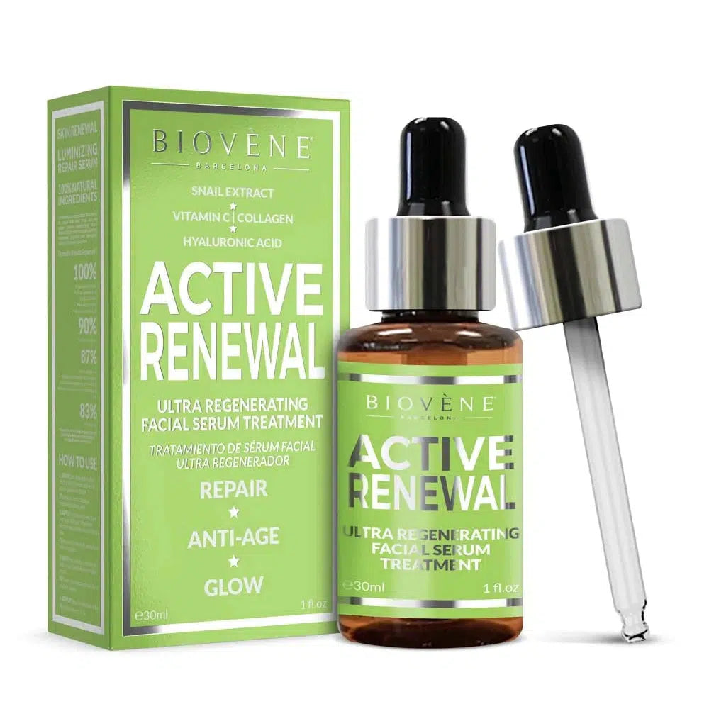 Biovéne Active Renewal Ultra Regenerating Facial Serum Treatment 30ml