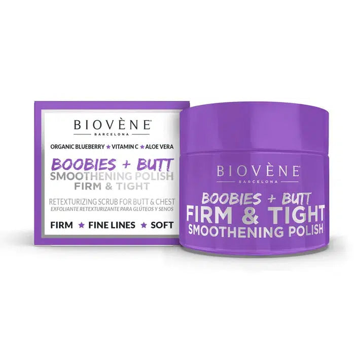 Biovéne Firm & Tight Polish Retexturizing Organic Blueberry Scrub for Boobies & Butt 50ml