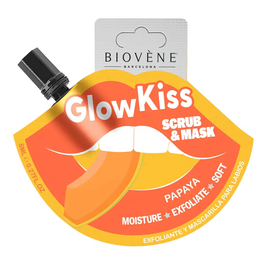 Biovéne Glow Kiss Papaya Lip Scrub & Mask 8ml
