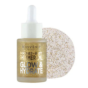 Biovéne Glow Shimmer Oil Attention Boosting Organic Banana Treatment for Boobies & Butt 30ml