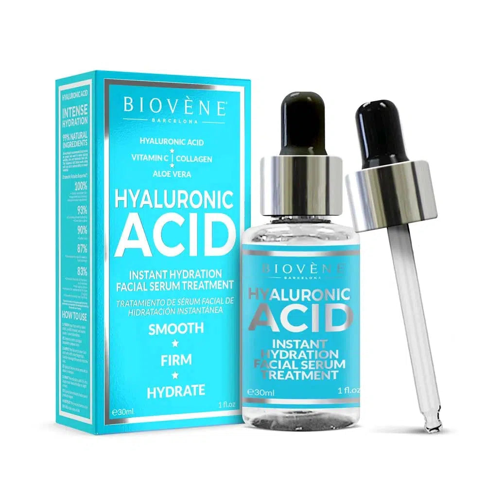 Biovéne Hyaluronic Acid Instant Hydration Facial Serum Treatment 30ml