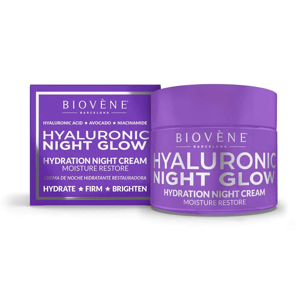 Biovéne Hyaluronic Night Glow Restore Hydration Night Cream 50ml