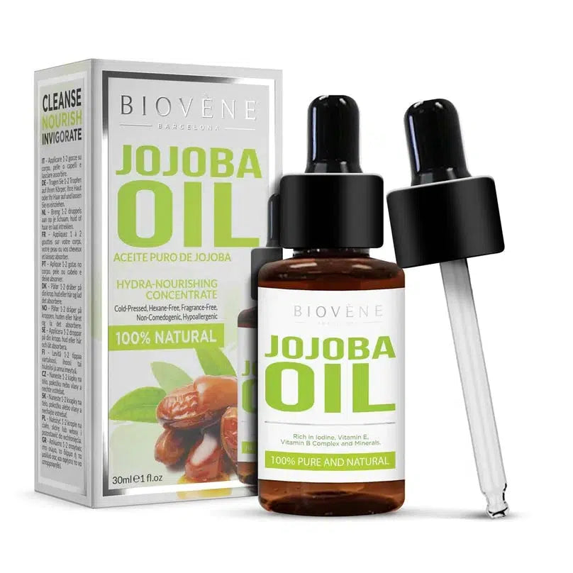 Biovéne Jojoba Oil Pure & Natural Invigorating Hydra-Nourishing 30ml