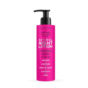 Biovéne Retinol Night Lotion Extra-Firming Organic Raspberry Body Cream 200ml