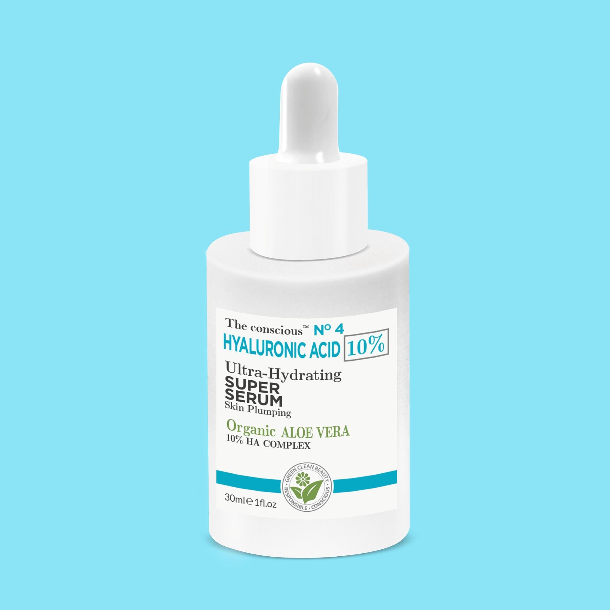 Biovéne The Conscious™ Hyaluronic Acid Ultra-Hydrating Super Serum Organic Aloe Vera 30ml