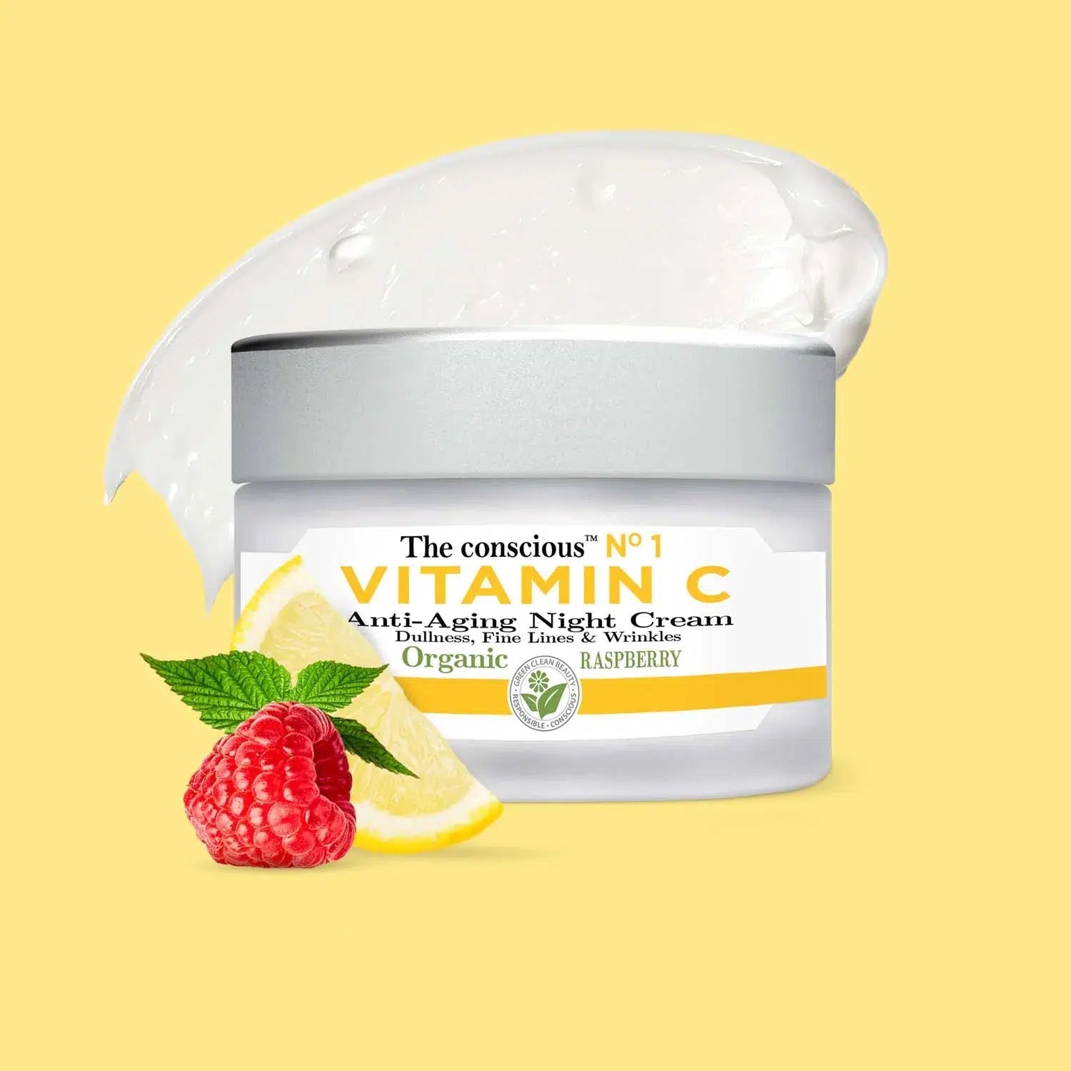Biovéne The conscious™ Vitamin C Anti-Aging Night Cream Organic Raspberry 50ml