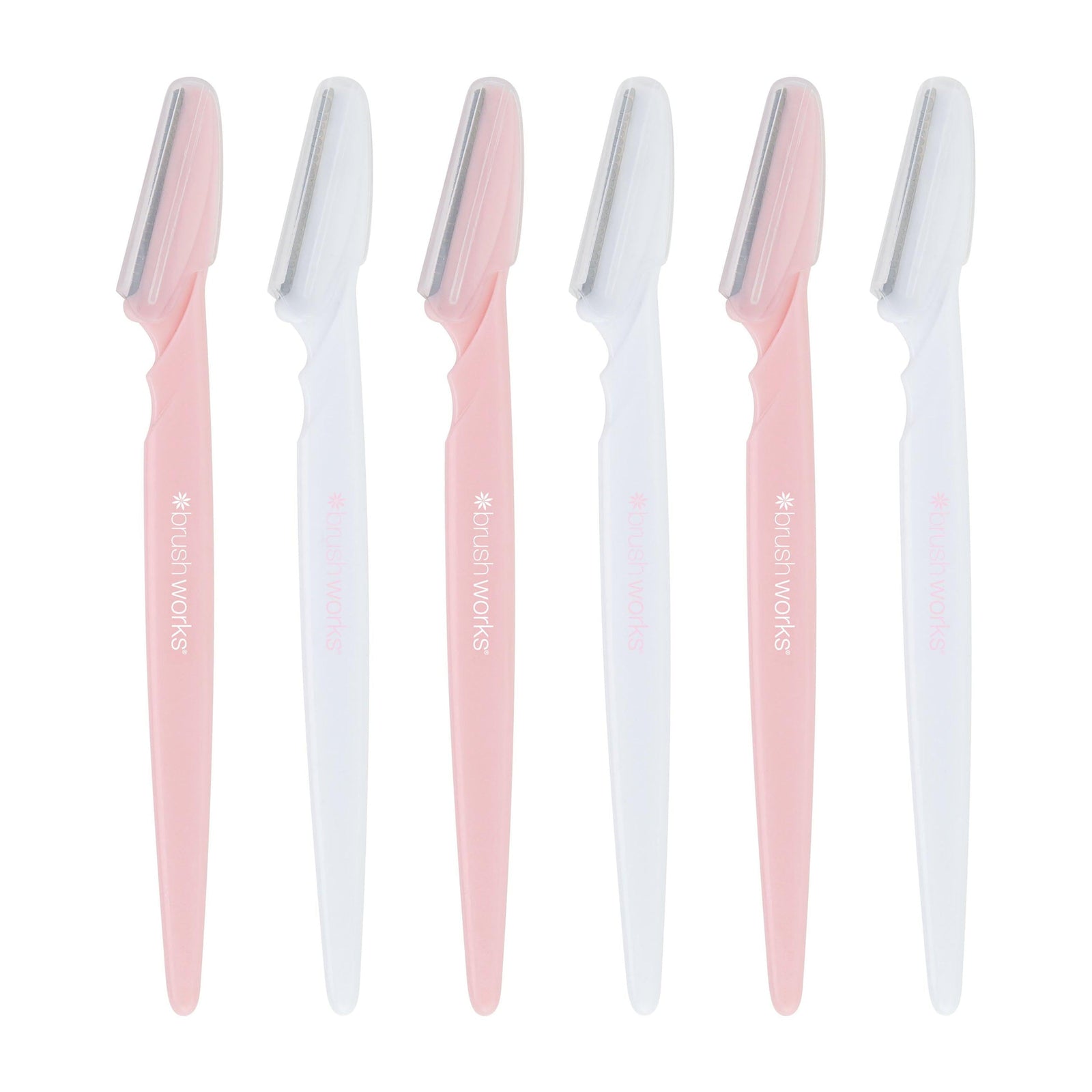 Brush Works Angled Dermaplaners 6stk