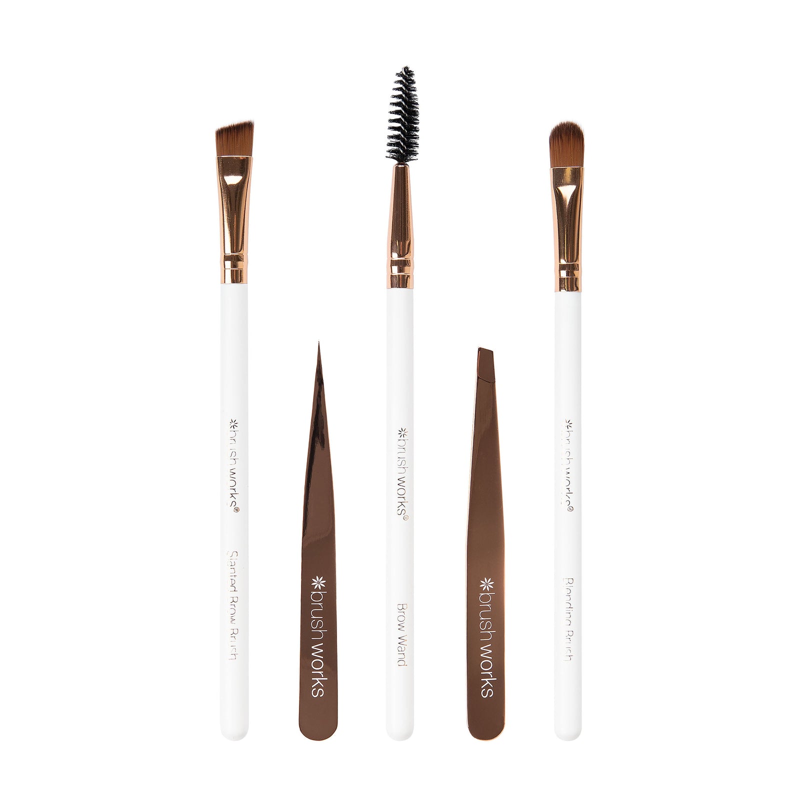 Brush Works HD Luxury Brow Set Rose Gold