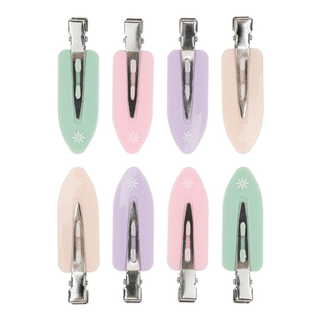 Brush Works Pastel No Crease Hair Clips 8stk