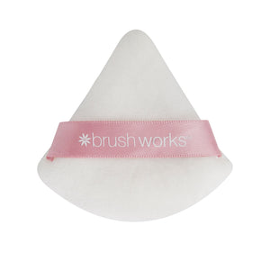 Brush Works Triangular Powder Puff Duo