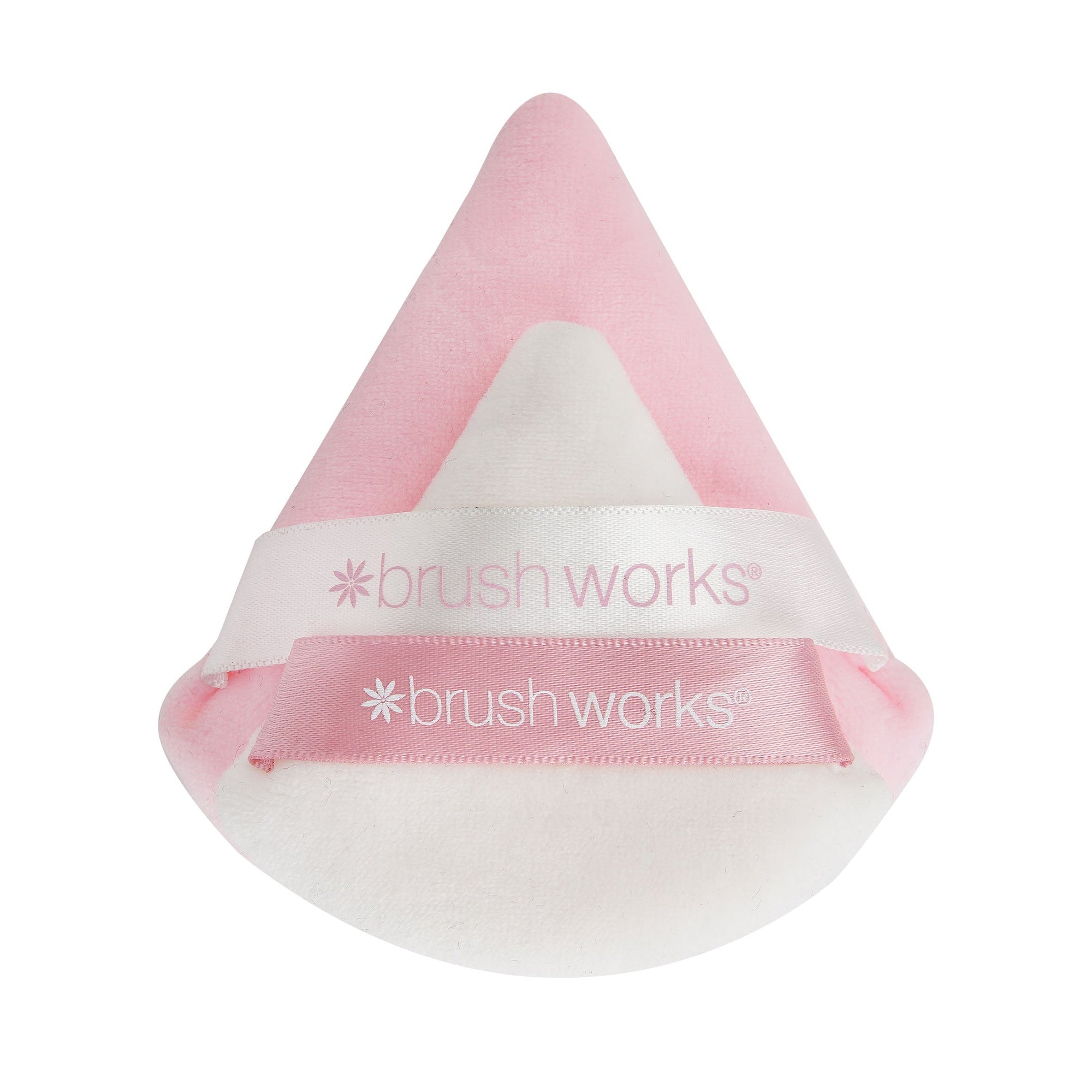 Brush Works Triangular Powder Puff Duo