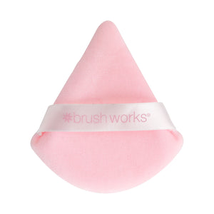 Brush Works Triangular Powder Puff Duo