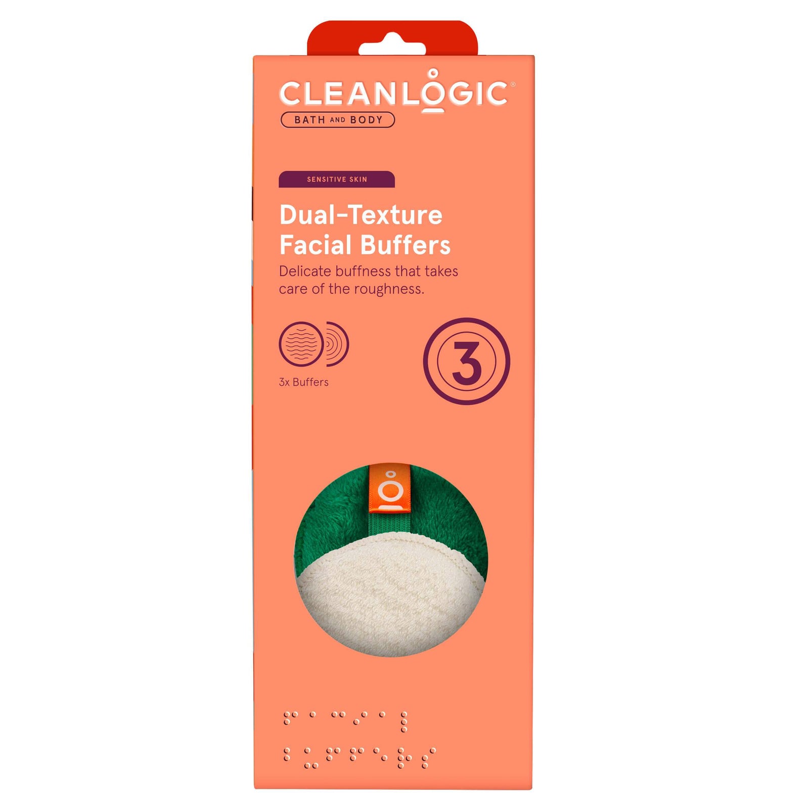 Cleanlogic Dual Texture Facial Buffers