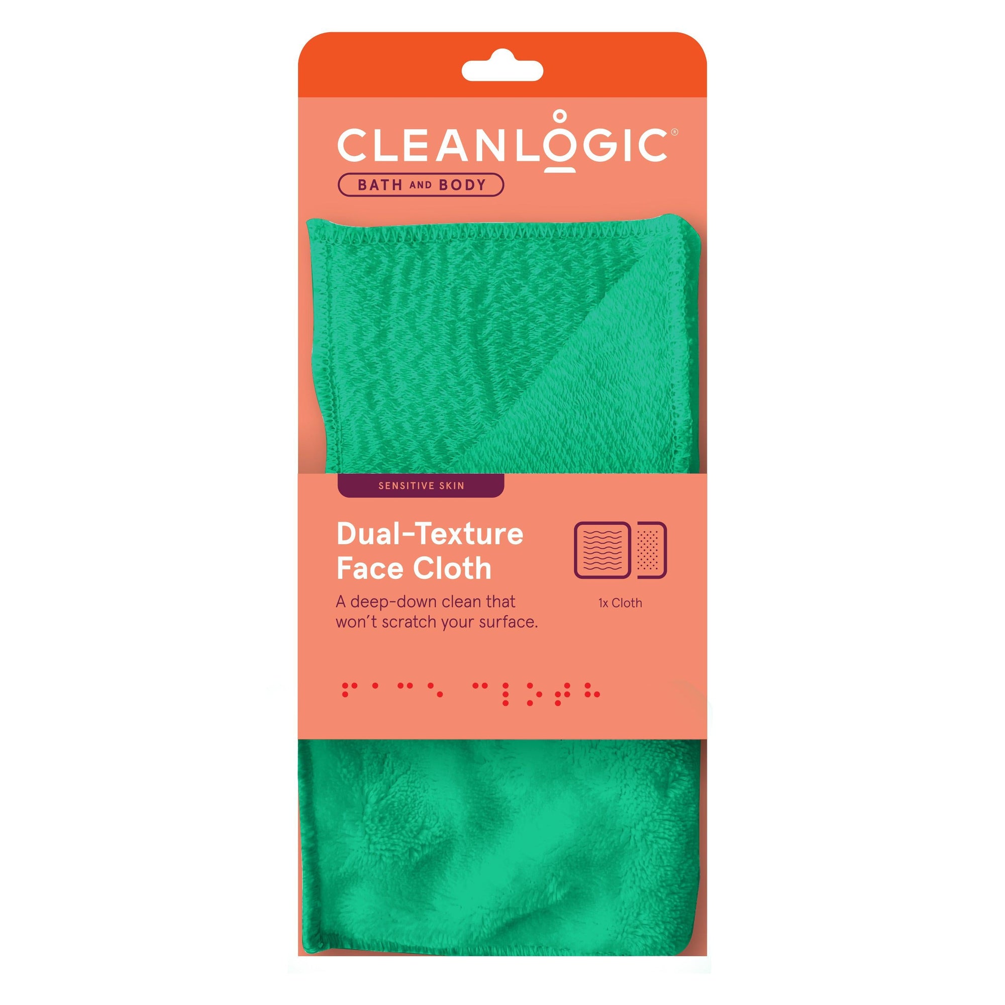 Cleanlogic Dual-Texture Facial Cloth