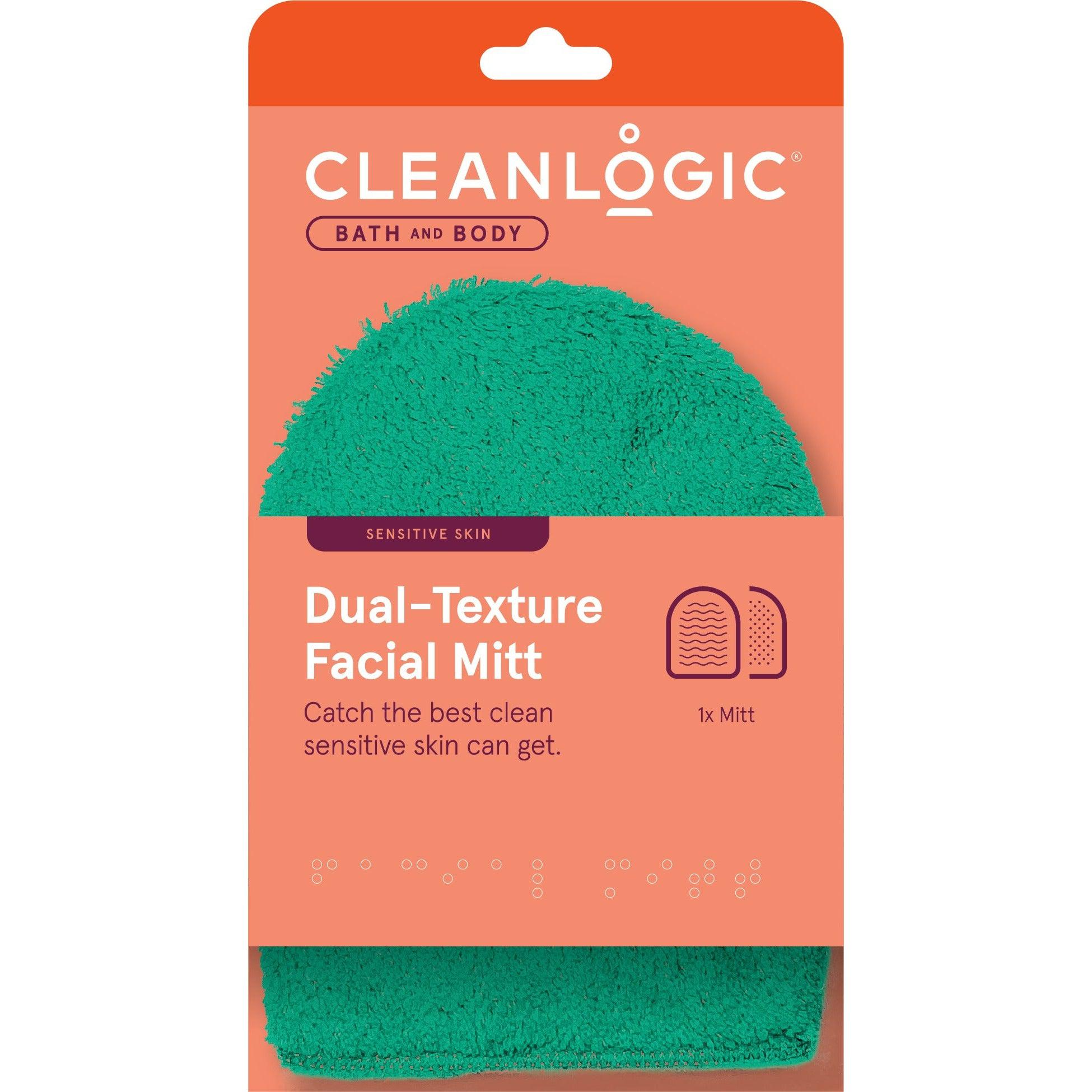 Cleanlogic Dual-Texture Facial Mitt