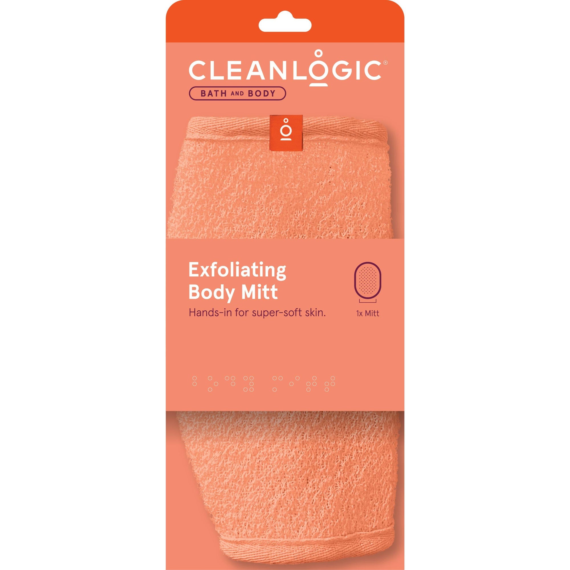 Cleanlogic Exfoliating Body Mitt
