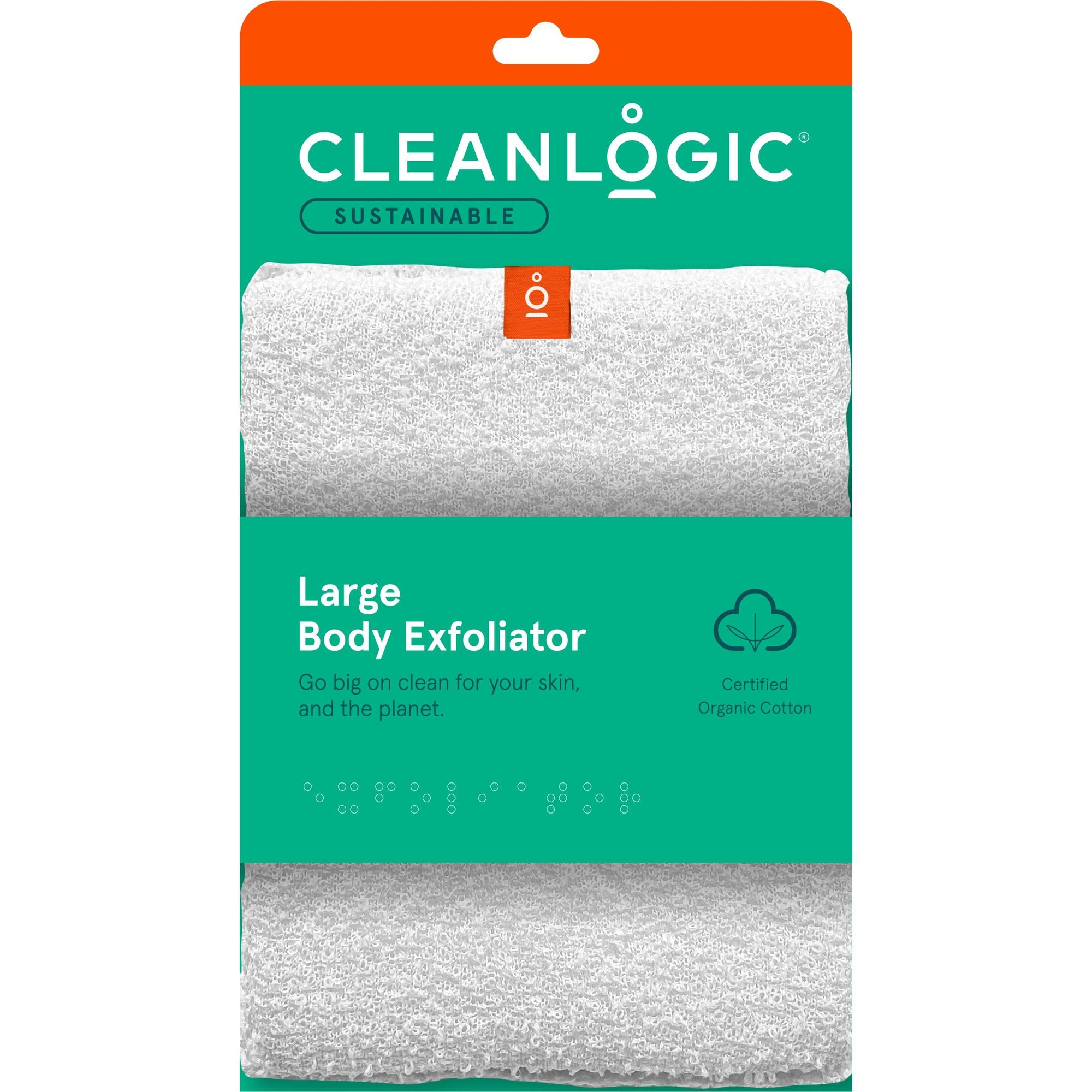 Cleanlogic Sustainable Large Body Exfoliator