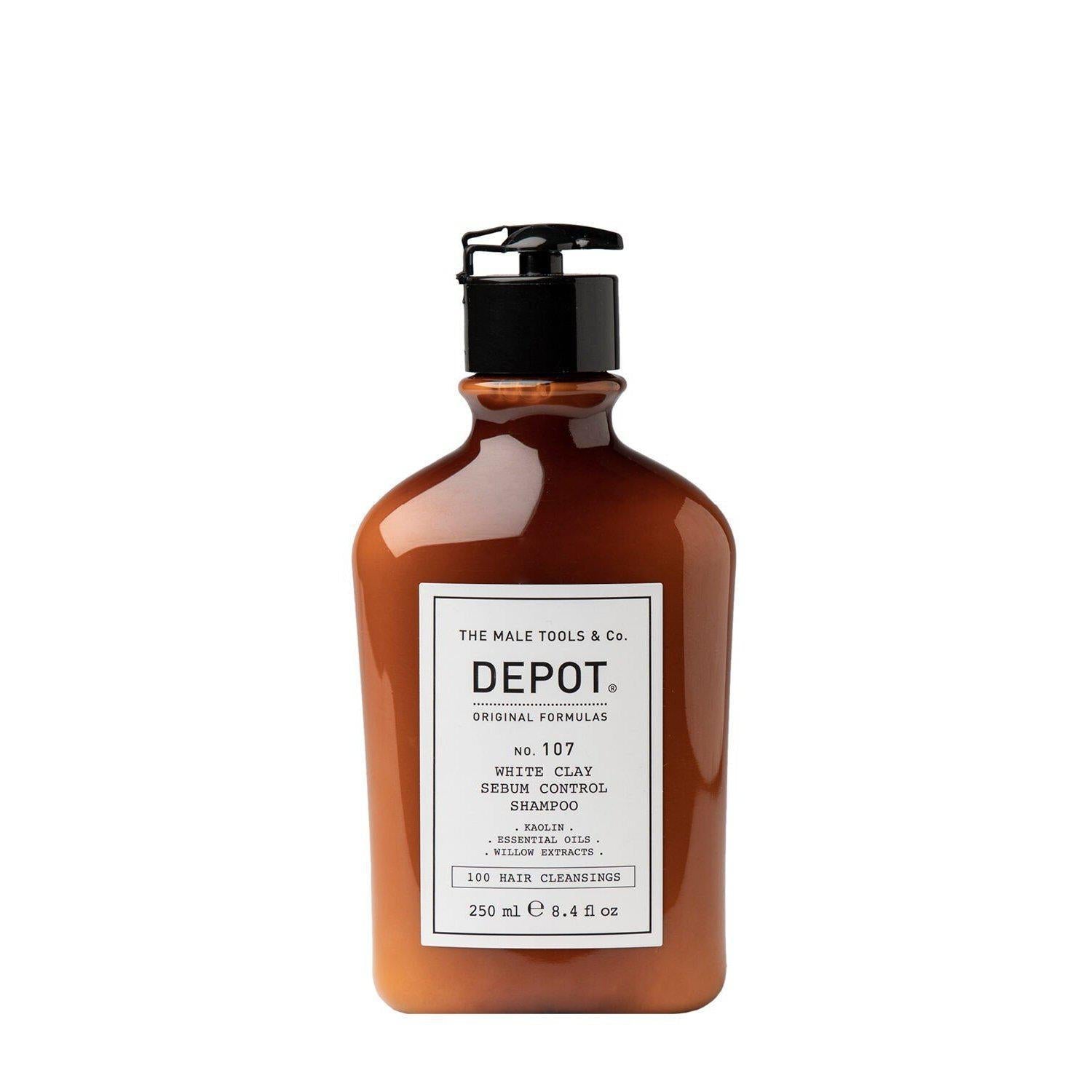 Depot No.107 Clay Sebum Control Sjampó 250ml