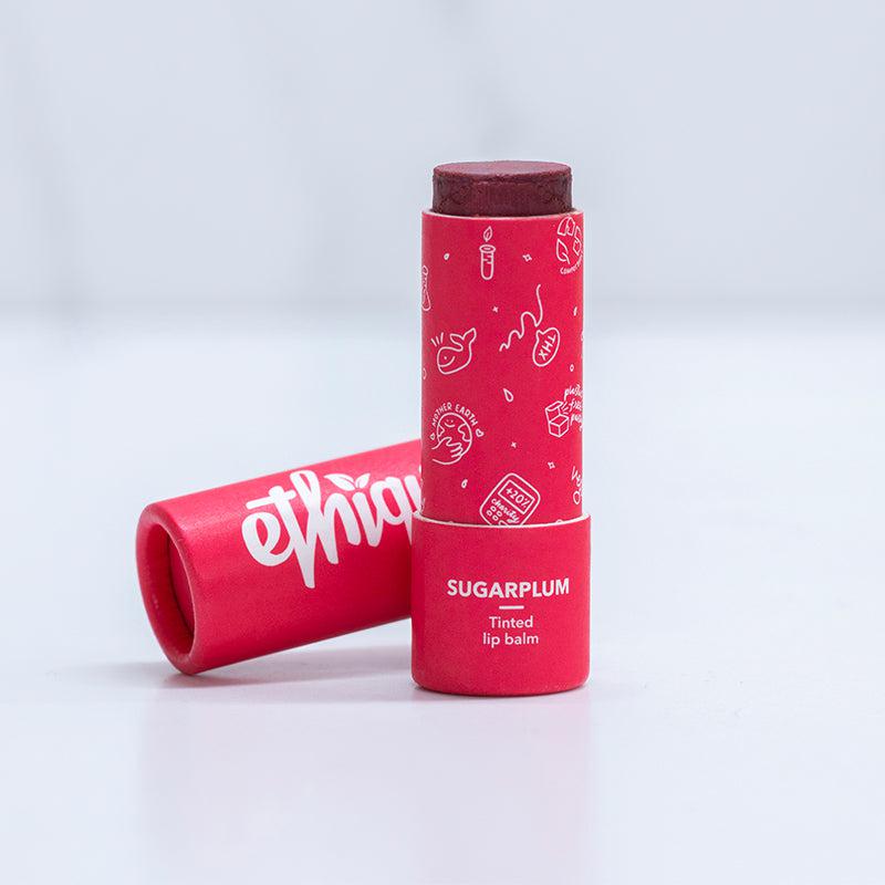 Ethique Sugarplum – Litaður Varasalvi