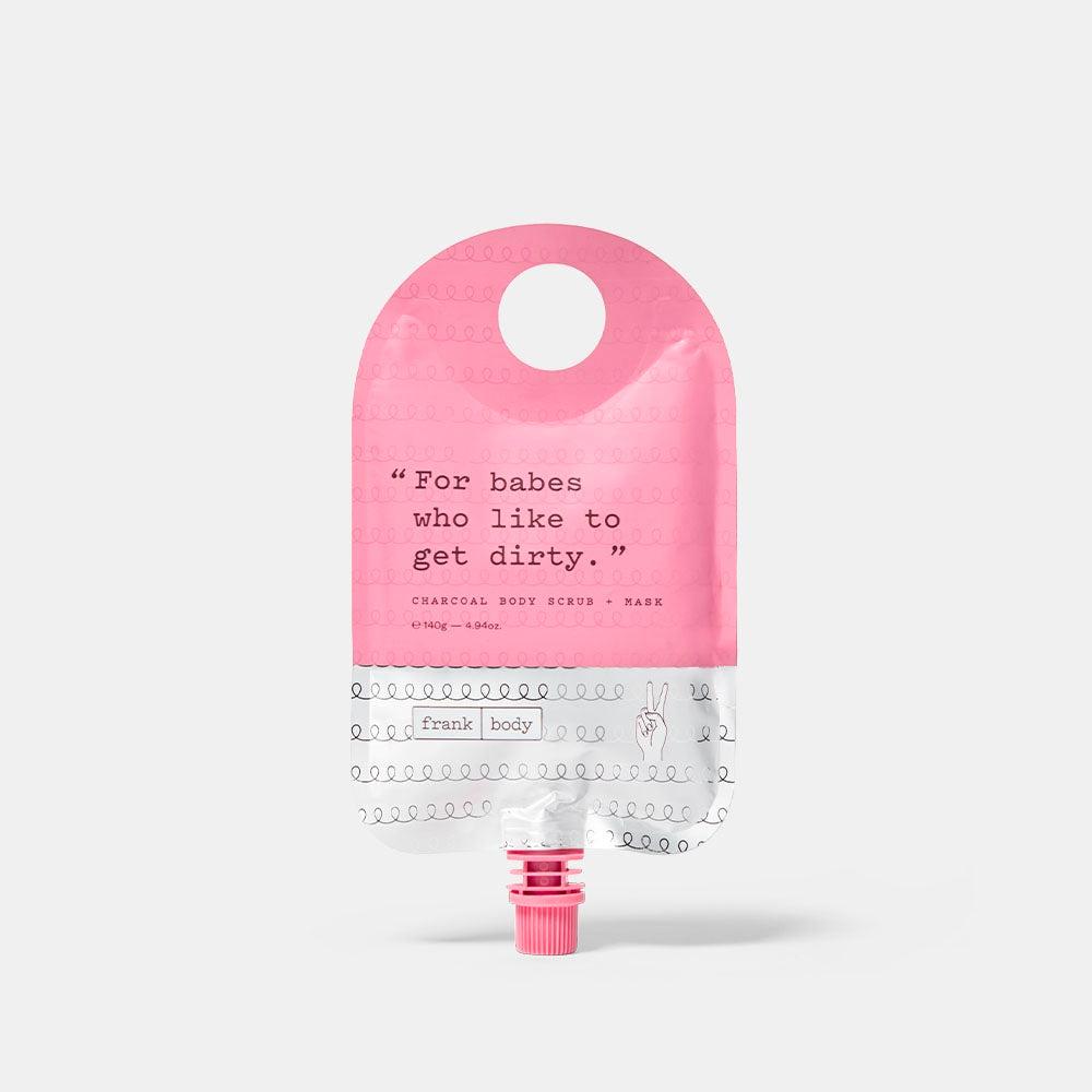 Frank Body Charcoal Body Scrub & Mask 140gr