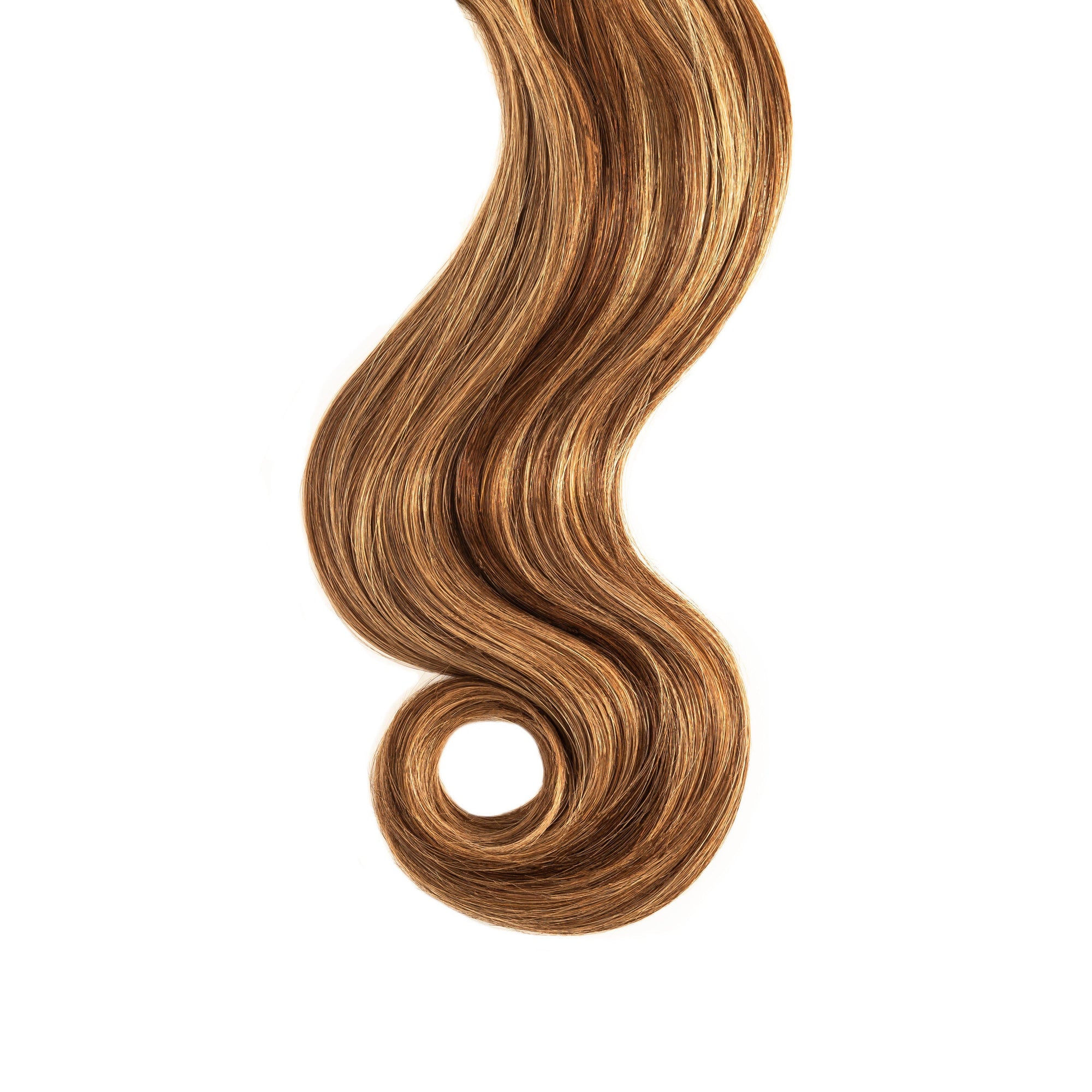 Glam Seamless Remy Tape In Warm Brunette Highlights - H4/27