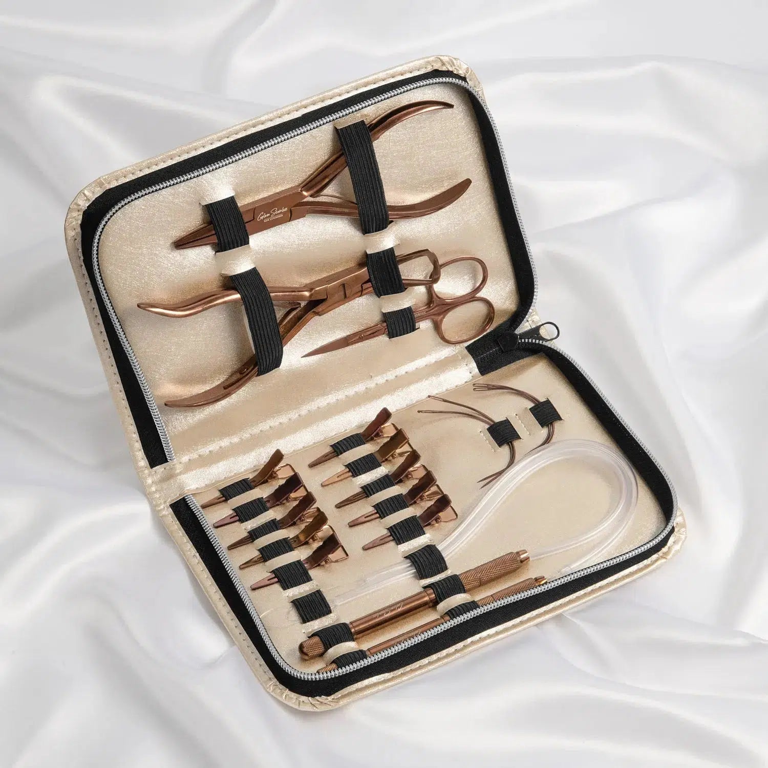 Glam Seamless Row Hárlengingasett