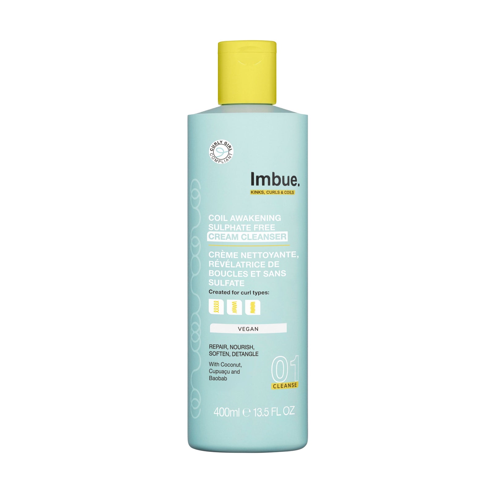 Imbue Curl Cream Cleanser 400ml