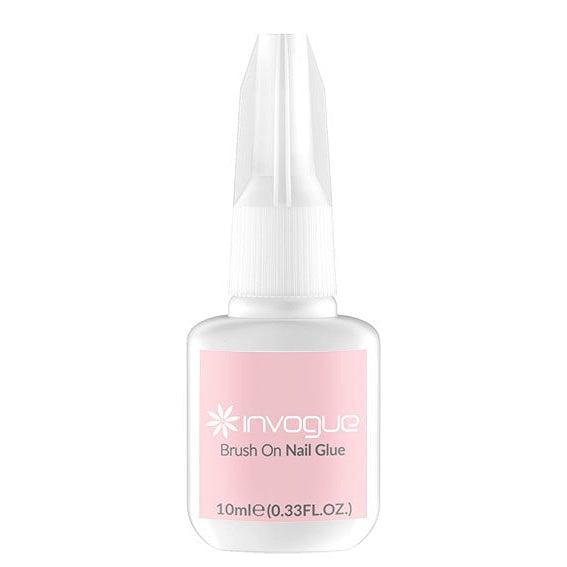 Invogue Brush on Nail Glue 10ml