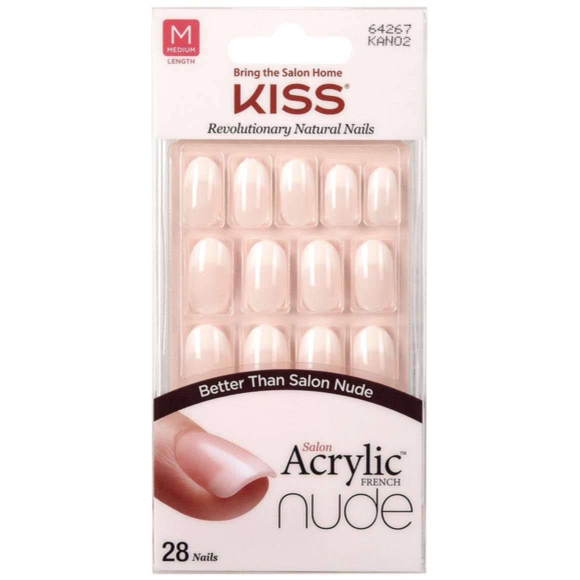Kiss Acrylic Nude Graceful