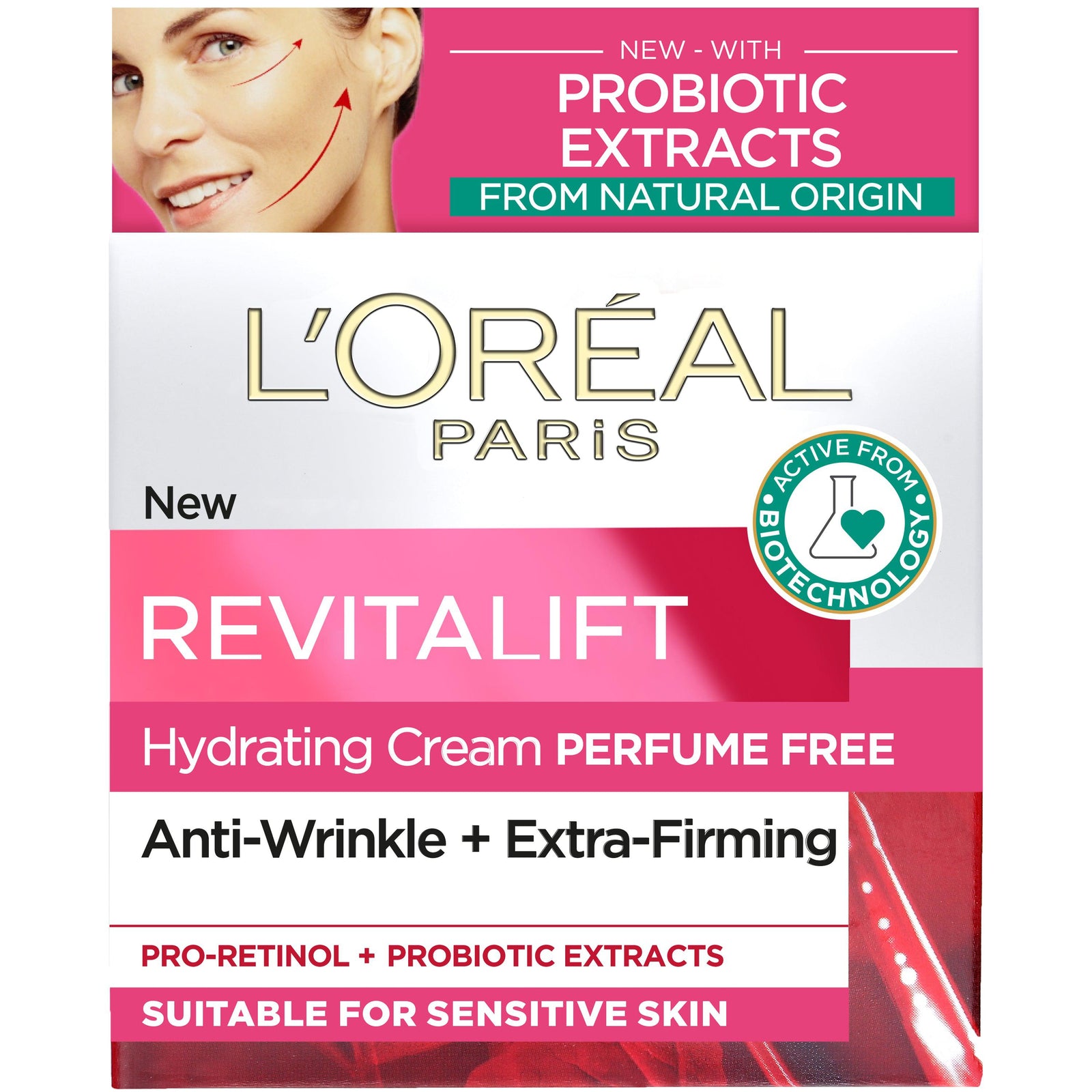 L'Oréal Paris Skincare Revitalift Classic Perfume Free DayCream 50ml 