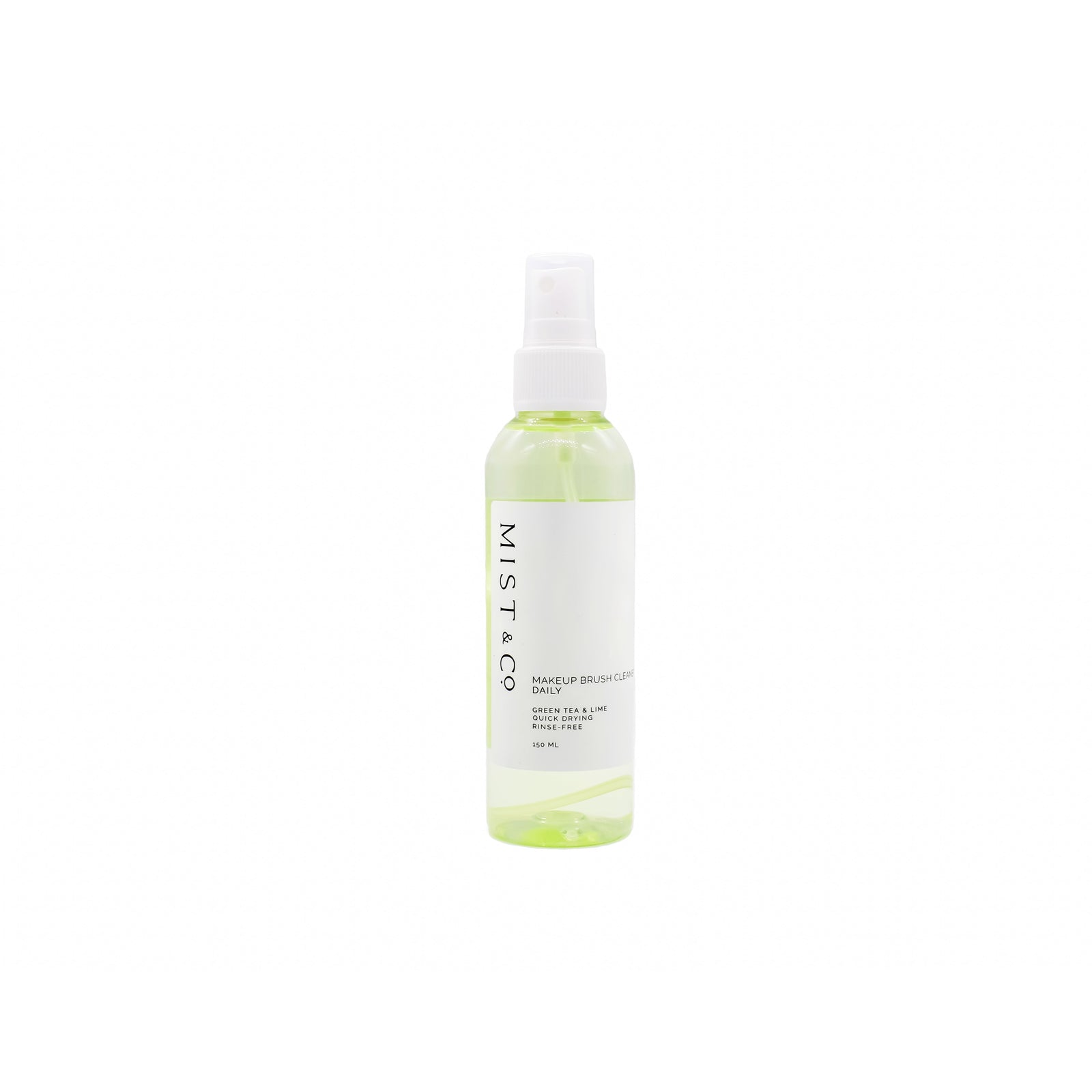 Mist & Co. Makeup Brush Cleaner Daily Green Tea & Lime 150ml