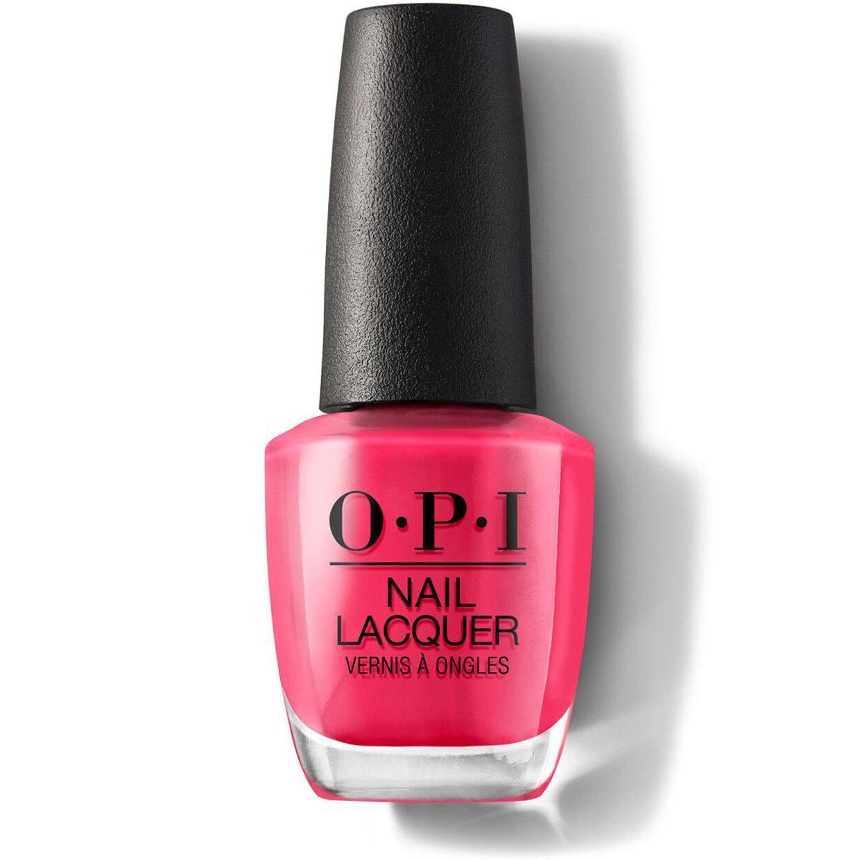 OPI nail lacquer Charged up Cherry