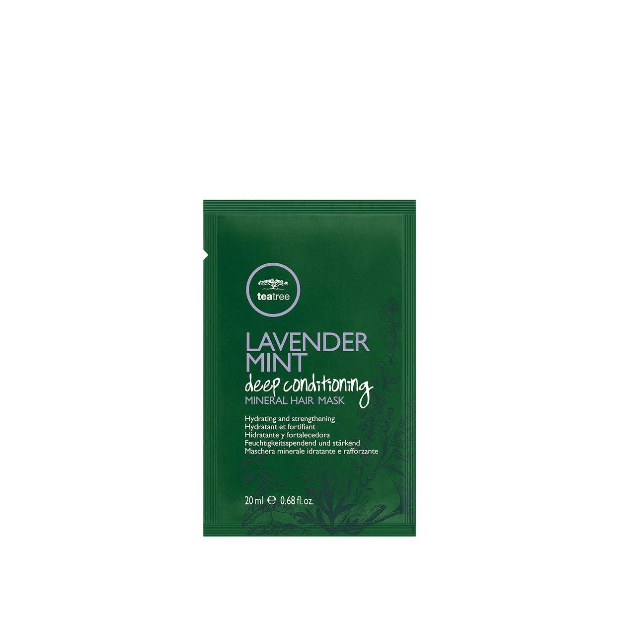 Paul Mitchell Tea Tree Lavender Mint Deep Conditioning Mineral Hair Mask 10x20ml