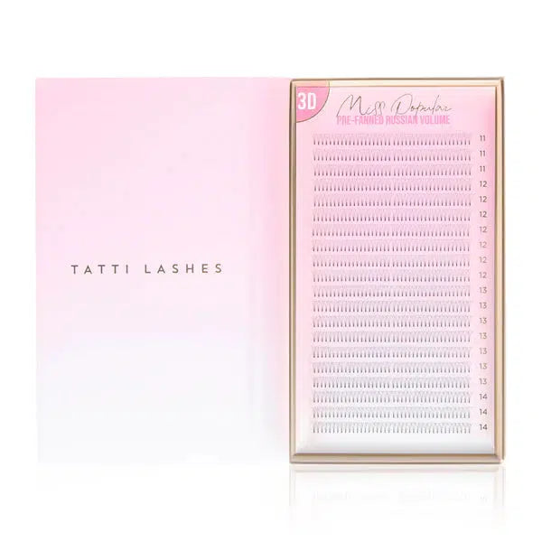 Tatti Lashes 3D D-curl & C-curl XL Tray