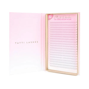 Tatti Lashes 4D D-curl & C-curl XL Tray